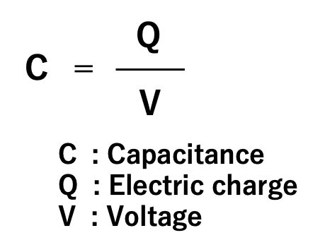 Capacitance Electric charge Voltage