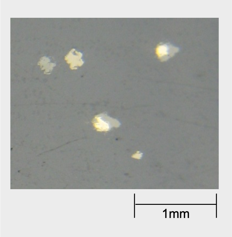 Figure 5 Self-healing spots on metalized film surface Figure 5 Self-healing spots on metalized film surface